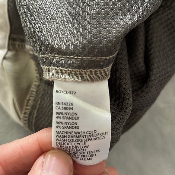 Royal Robbins Shorts Hiking Nylon Tan Sz 30/10 - Picture 15 of 17